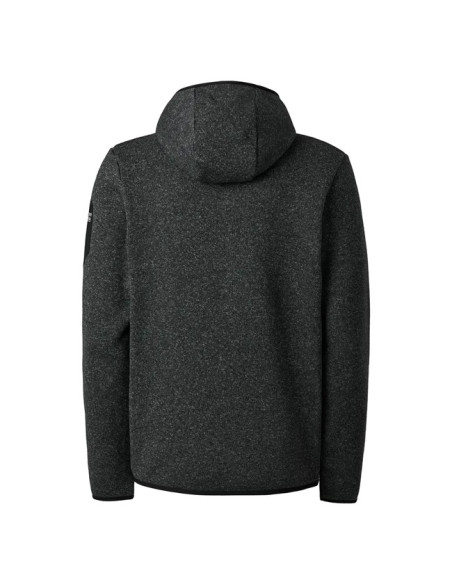 Polarfleece Ternua INNU LOW IMPACT HOODY M Whales Grey