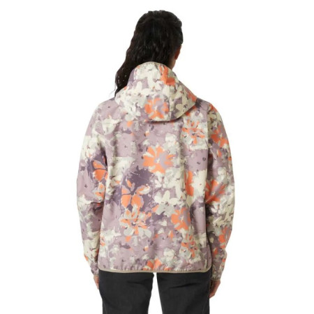 Jakna Helly Hansen W GRAPHIC RAIN JACKET Purple Clay 2
