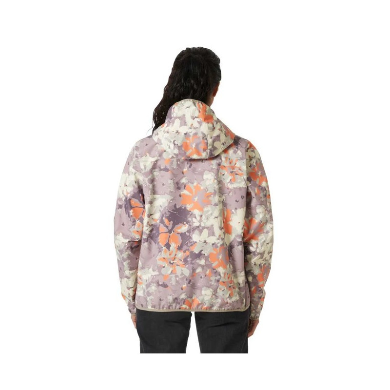 Jas Helly Hansen W GRAPHIC RAIN JACKET Purple Clay