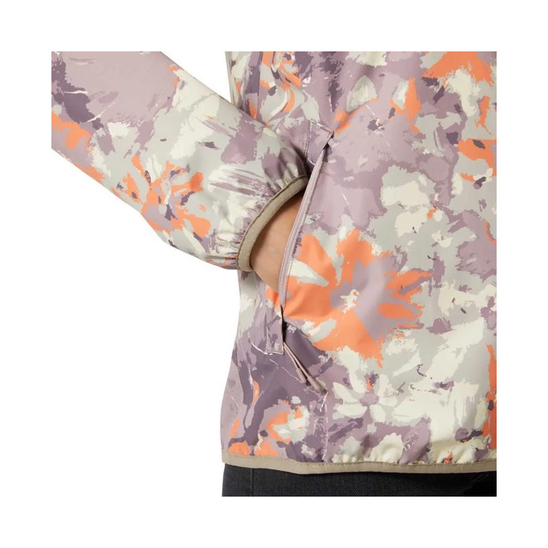 Jacke Helly Hansen W GRAPHIC RAIN JACKET Purple Clay