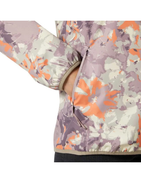 Jacke Helly Hansen W GRAPHIC RAIN JACKET Purple Clay