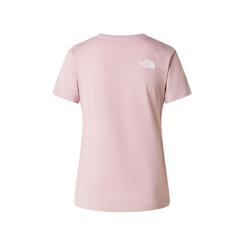 The North Face W EVOLUTION HALF DOME SLIM SS Metal Pink