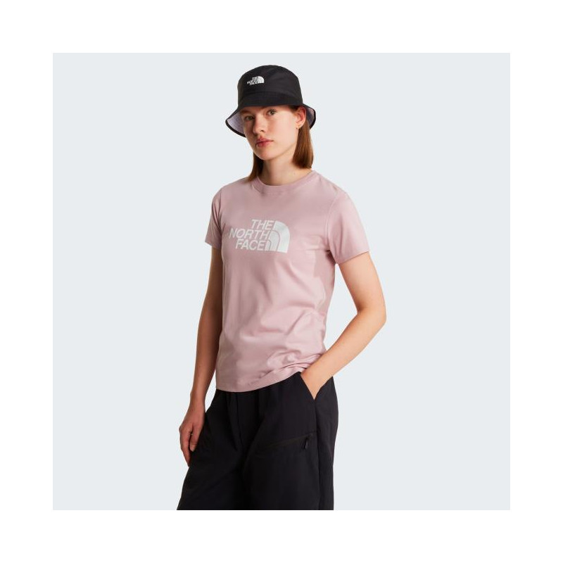 The North Face W EVOLUTION HALF DOME SLIM SS Metal Pink