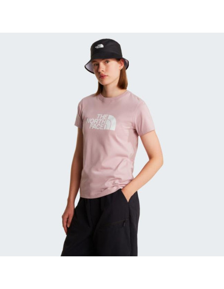 The North Face W EVOLUTION HALF DOME SLIM SS Metal Pink