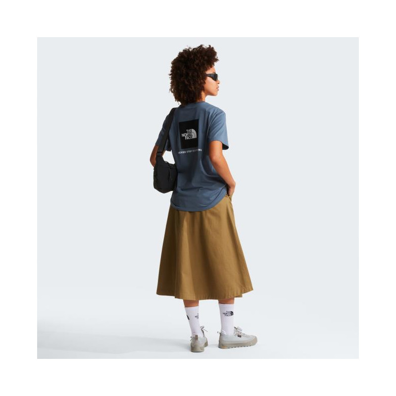 The North Face W EVOLUTION BOX NSE RELAX SS Granite Gre