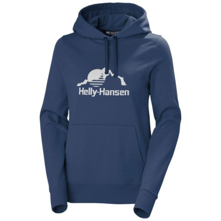 Helly Hansen W NORD GRAPHIC PULLOVER HOODIE Ocean