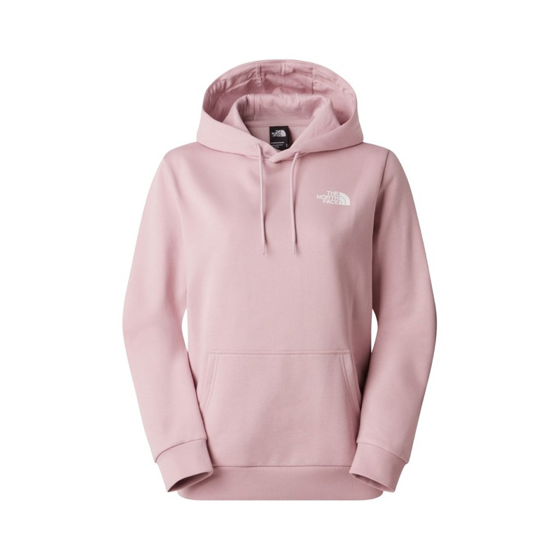 Camisola com capuz The North Face W SIMPLE DOME REGULAR HO Metal Pink