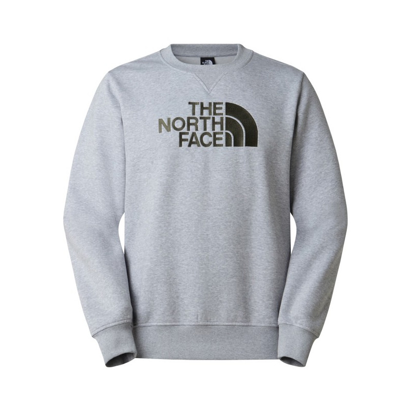 Camisola com capuz The North Face M DREW PEAK REGULAR CREW Tnflghtgryhtr/N
