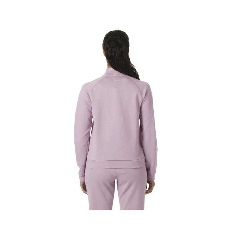 Camisola com capuz Helly Hansen HP TECH SWEAT HALF ZIP Purple Clay