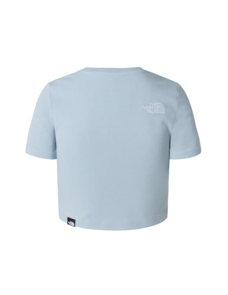 The North Face W ESSENTIAL CROPPED SLIM SS TE Frost Gre
