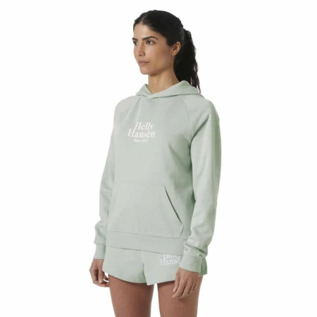 Bluza Helly Hansen CORE GRAPHIC HOODIE Green