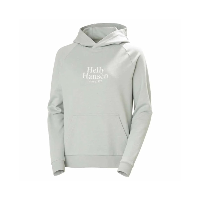 College Helly Hansen CORE GRAPHIC HOODIE Green