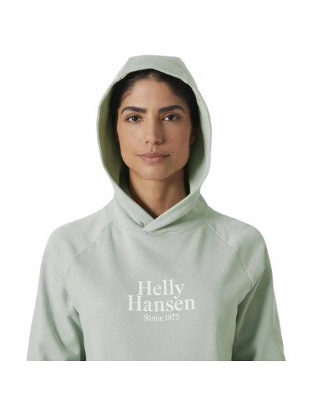 Mikina Helly Hansen CORE GRAPHIC HOODIE Green