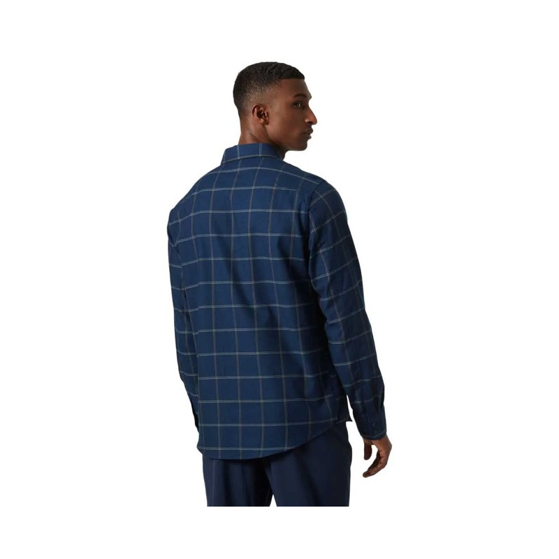 Camisa Helly Hansen AKER FLANNEL LS SHIRT Ocean Sierra Plaid