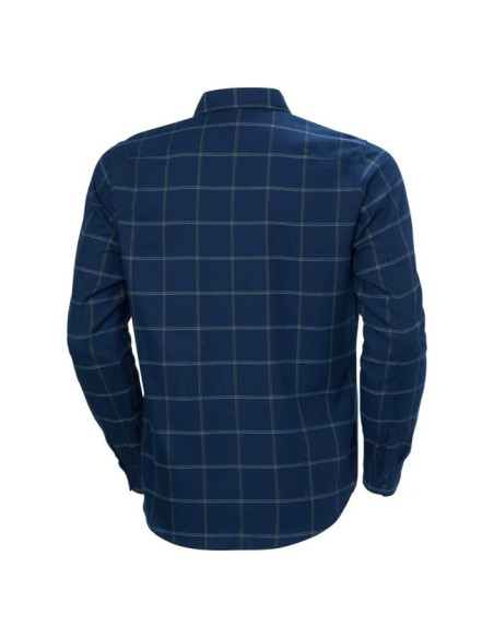 Camisa Helly Hansen AKER FLANNEL LS SHIRT Ocean Sierra Plaid
