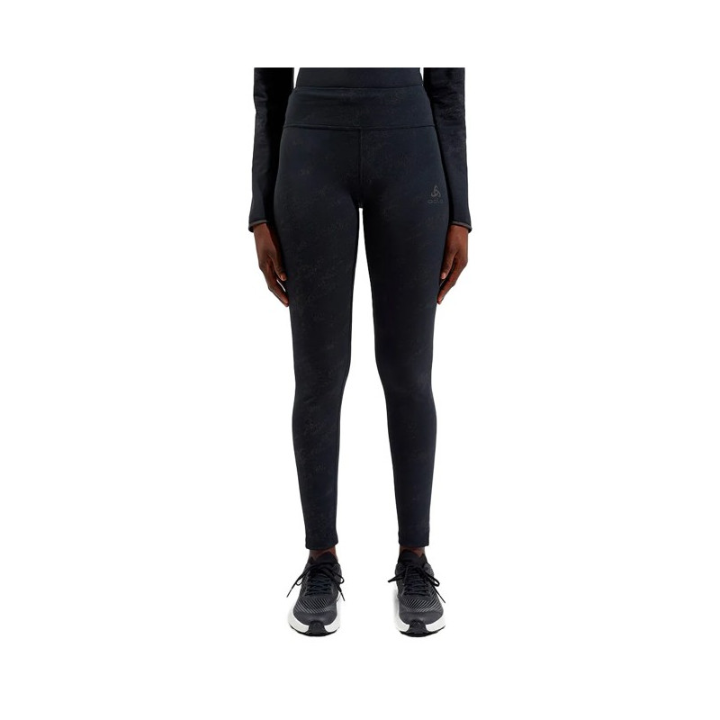 Pitkikset Odlo ZEROWEIGHT PRINT REFLECT Black