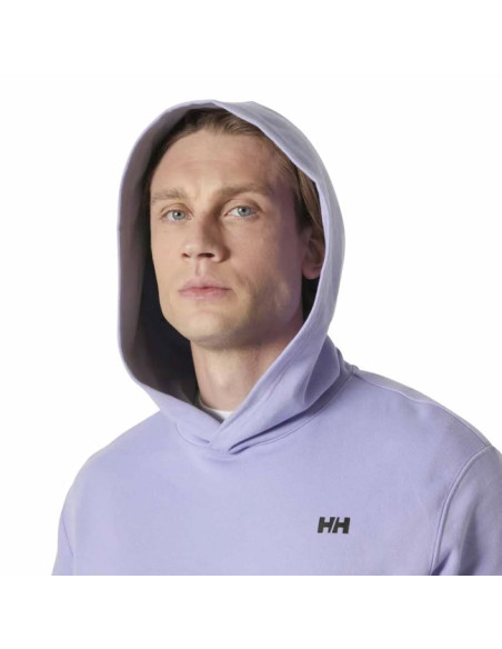 College Helly Hansen CORE GRAPHIC HOODIE Bright Lavende