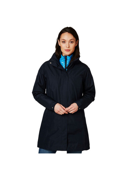Parka Helly Hansen ADEN LONG COAT Navy