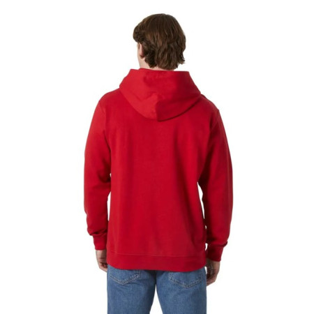 Bluza Helly Hansen CORE GRAPHIC SWEAT HOODIE Red 2