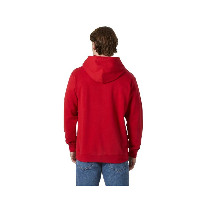 Sudadera Helly Hansen CORE GRAPHIC SWEAT HOODIE Red