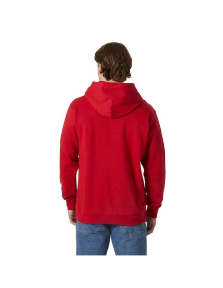 Pulóver Helly Hansen CORE GRAPHIC SWEAT HOODIE Red