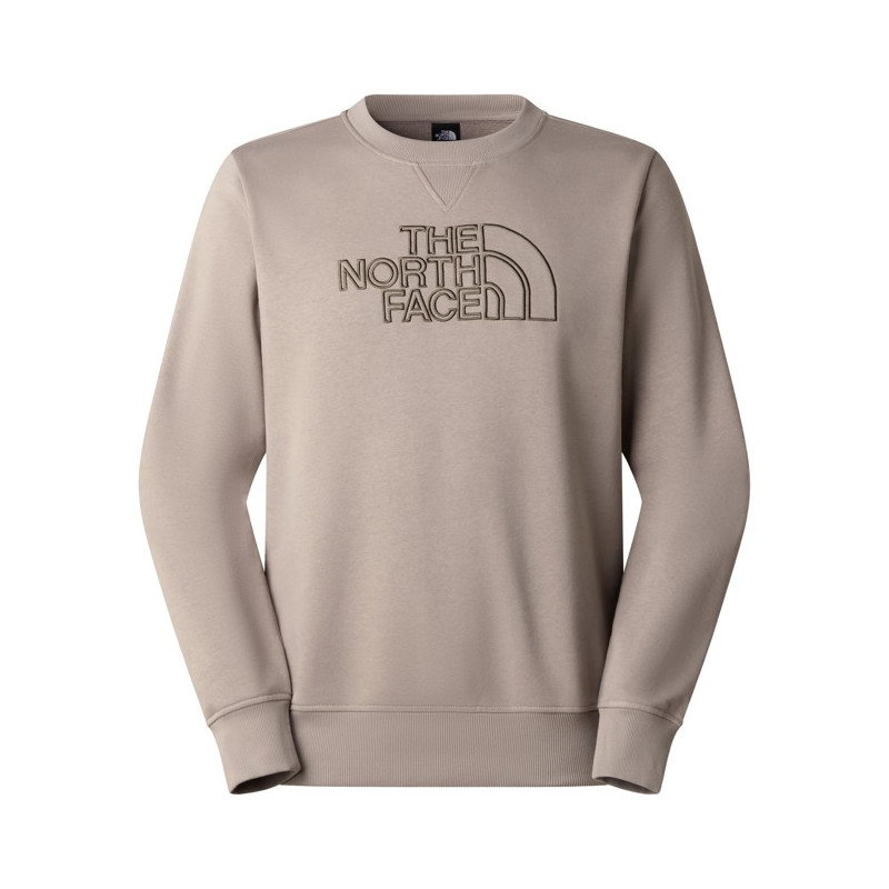 College The North Face M DREW PEAK LIGHT REGULAR CREW Stone Sla