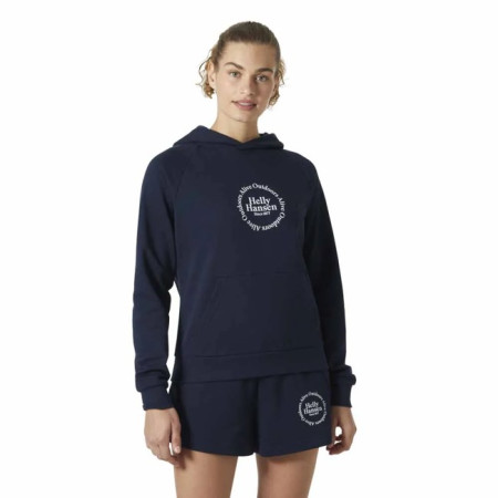 Bluza Helly Hansen CORE GRAPHIC HOODIE Navy