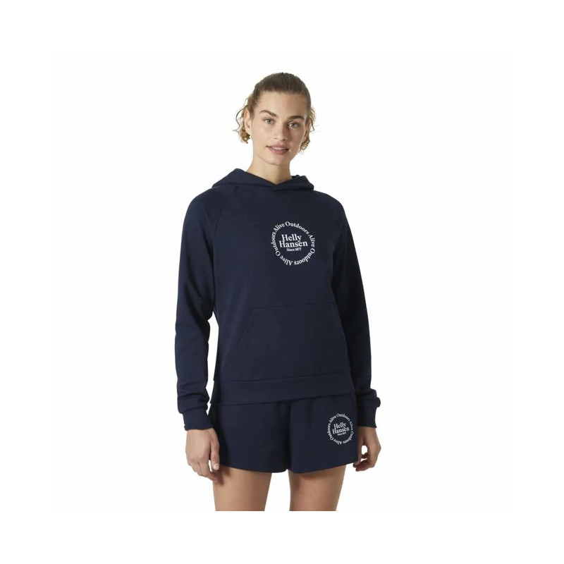Sweatshirt Helly Hansen CORE GRAPHIC HOODIE Navy
