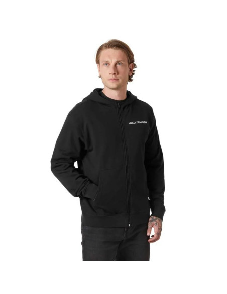 Jopica s kapuco Helly Hansen CORE ZIP Black