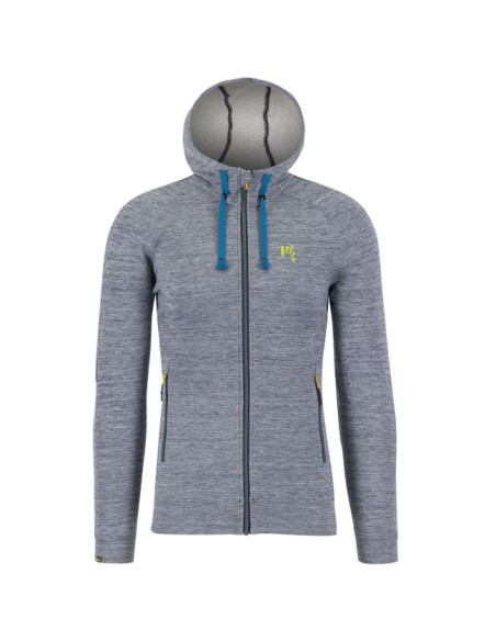 Camisola com capuz Karpos EASYFRIZZ FULL-ZIP HOODIE Outer Space Me