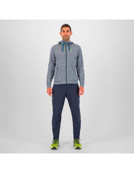 Pulóver Karpos EASYFRIZZ FULL-ZIP HOODIE Outer Space Me