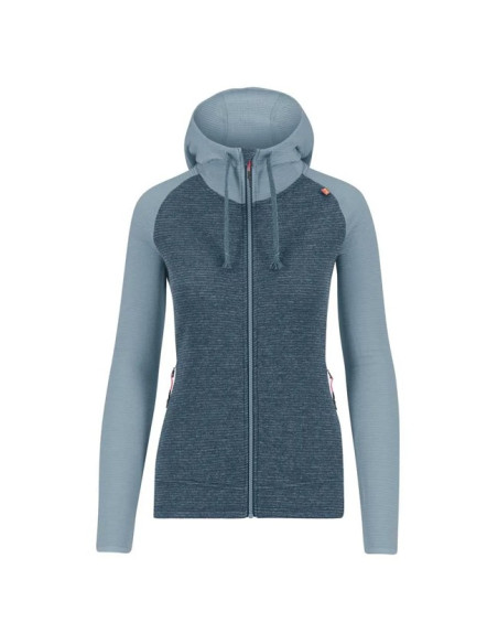 Bluza Karpos CAMOSCIO W FULL ZIP HOODIE Bering Sea/Mo