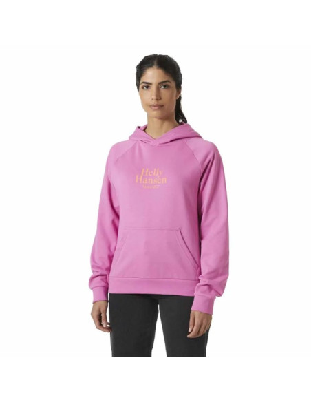Bluza Helly Hansen CORE GRAPHIC HOODIE Meta Pink