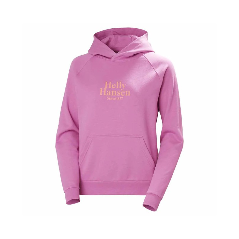 Sudadera Helly Hansen CORE GRAPHIC HOODIE Meta Pink