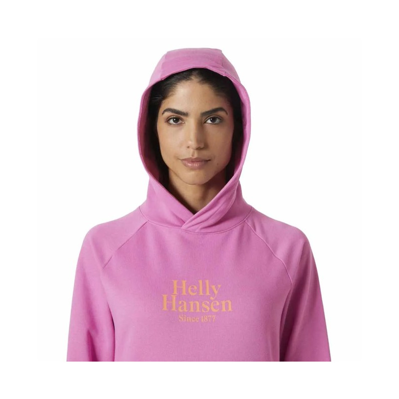 Pulóver Helly Hansen CORE GRAPHIC HOODIE Meta Pink