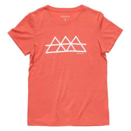 Camiseta Devold CLASSIC TEE WMN Coral