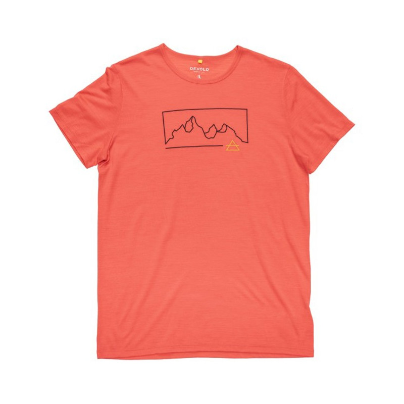 Majica s kratkimi rokavi Devold ACTIVE OUTLINE TEE