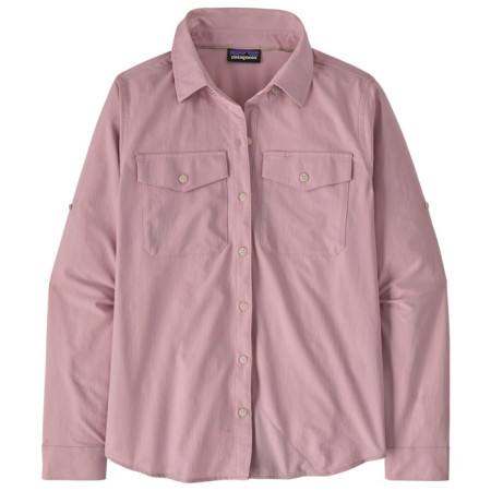 Overhemd Patagonia WS LS SELF GUIDED SUN SHIRT Quiet Violet