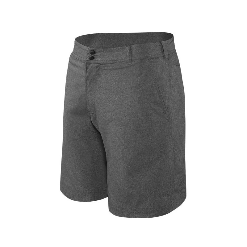 Housut Saxx FRONTIER 2N1 SHORT Black Heather