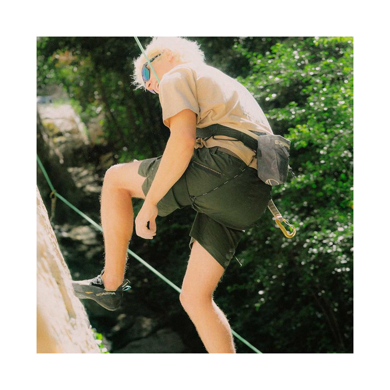 Pantalone Salewa AGNER HEMP M RIPSTOP SHORTS Dark Olive