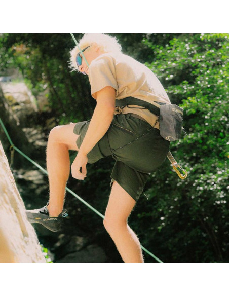 Bukser Salewa AGNER HEMP M RIPSTOP SHORTS Dark Olive