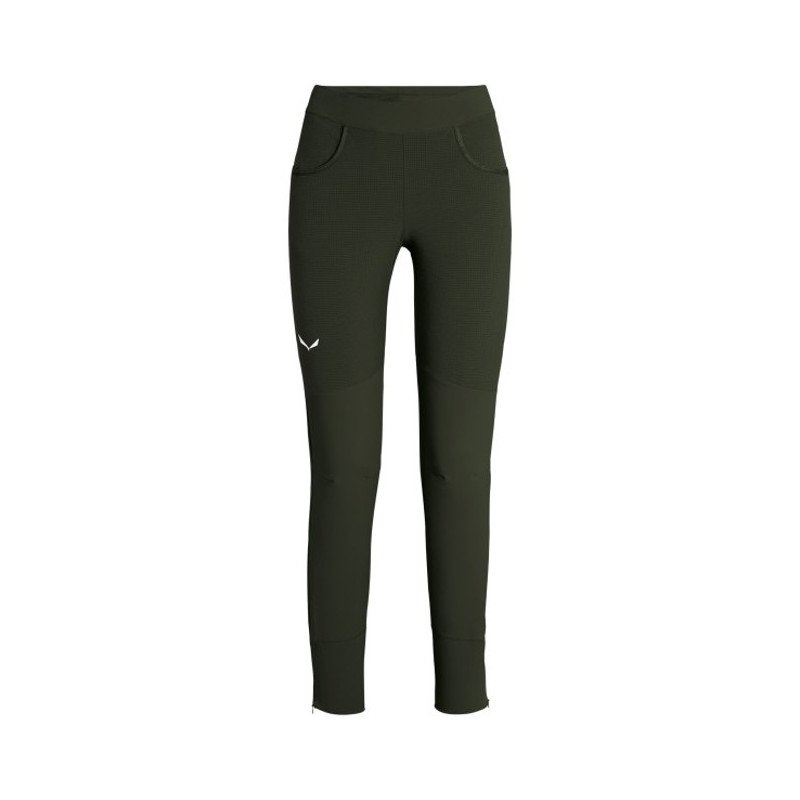 Broek Salewa AGNER DST W TIGHTS Dark Olive