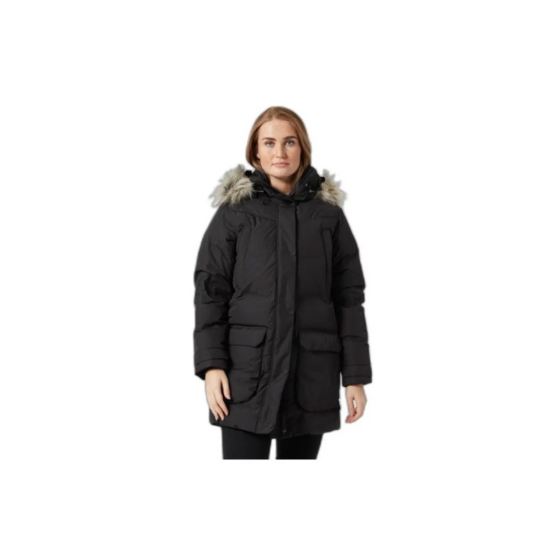 Anorakki Helly Hansen BOUVET DOWN PARKA Black