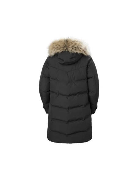 Dlouhá bunda s kapucí Helly Hansen BOUVET DOWN PARKA Black
