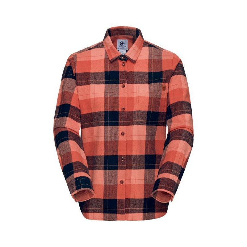 Chemise Mammut TROVAT W Brick/Black