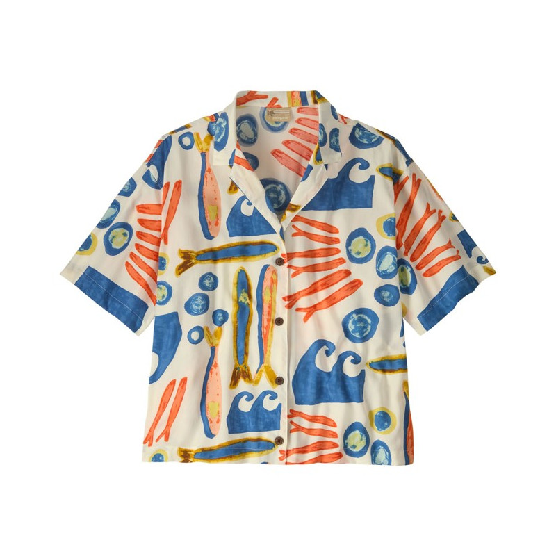 Ing Patagonia WS TIDAL THREADS SHIRT Sardines: Natural