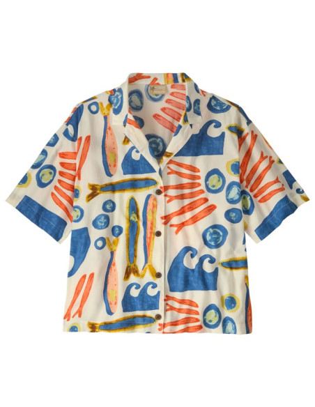 Overhemd Patagonia WS TIDAL THREADS SHIRT Sardines: Natural