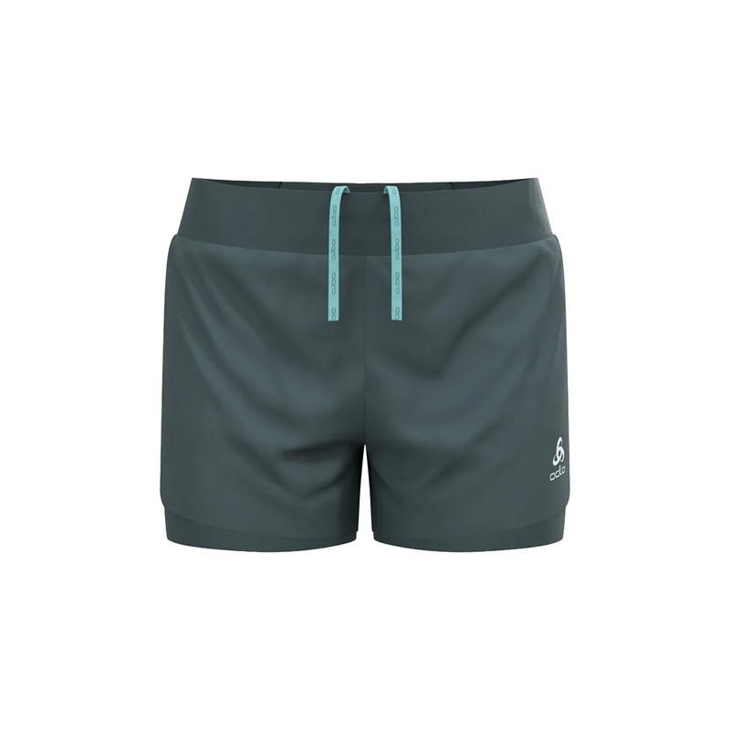 Broek Odlo 2-IN-1 ZEROW 3 IN Dark Slate