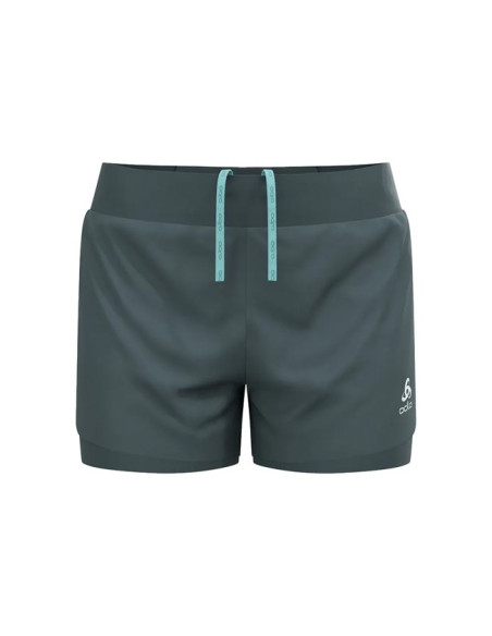 Broek Odlo 2-IN-1 ZEROW 3 IN Dark Slate