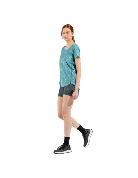 Broek Odlo 2-IN-1 ZEROW 3 IN Dark Slate